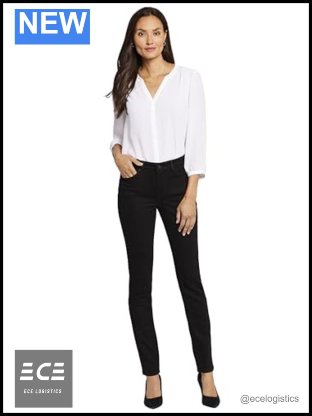 Skinny Jeans Slim Fit Classic Five-Pocket Stretch Denim Lift Tuck